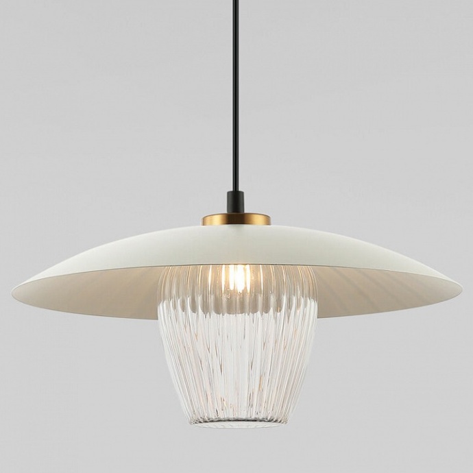 Подвесной светильник Eurosvet Kamari 50259/1 белый/прозрачный - 0