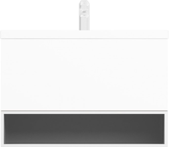 M90OHX0750WG GEM, Open-space для базы, подвесной, 75 см, цвет: белый, глянец - 4