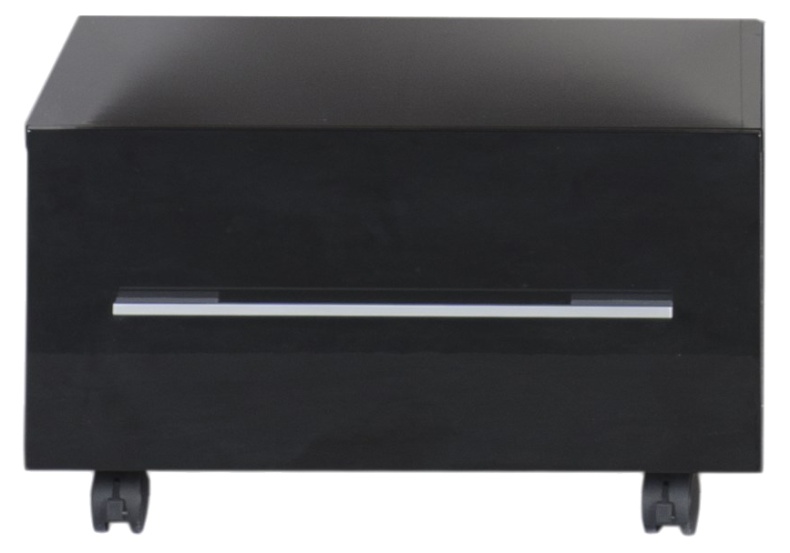 Тумба Aquanet Нота 58 подкатная, черная 00170731 - 2