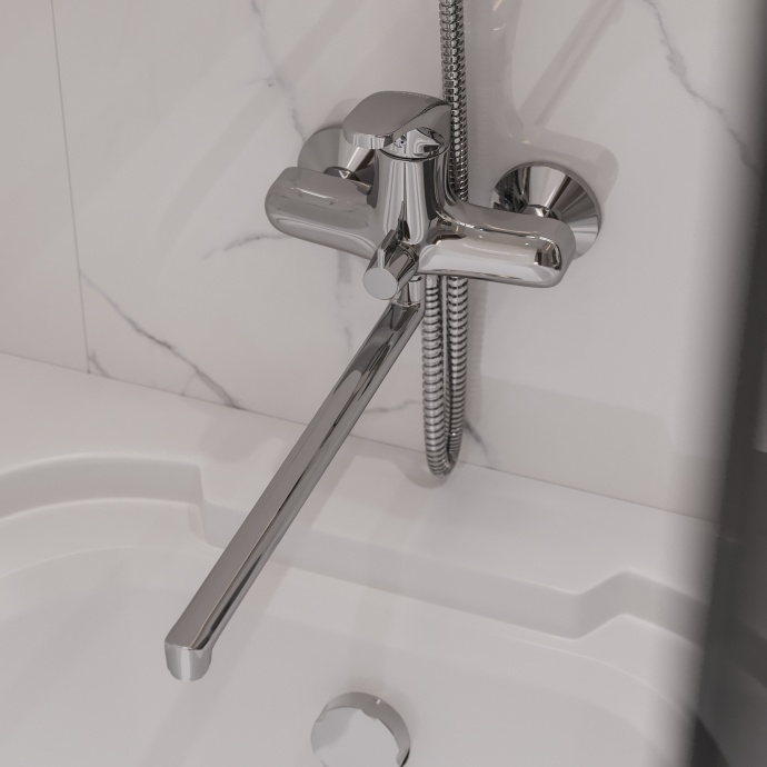 Универсальный смеситель DIWO Коломна KL-07cr - 3