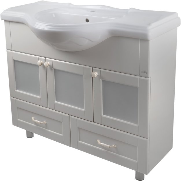 Мебель для ванной Misty Латте 105 П-Лат01105-0322Я - 3