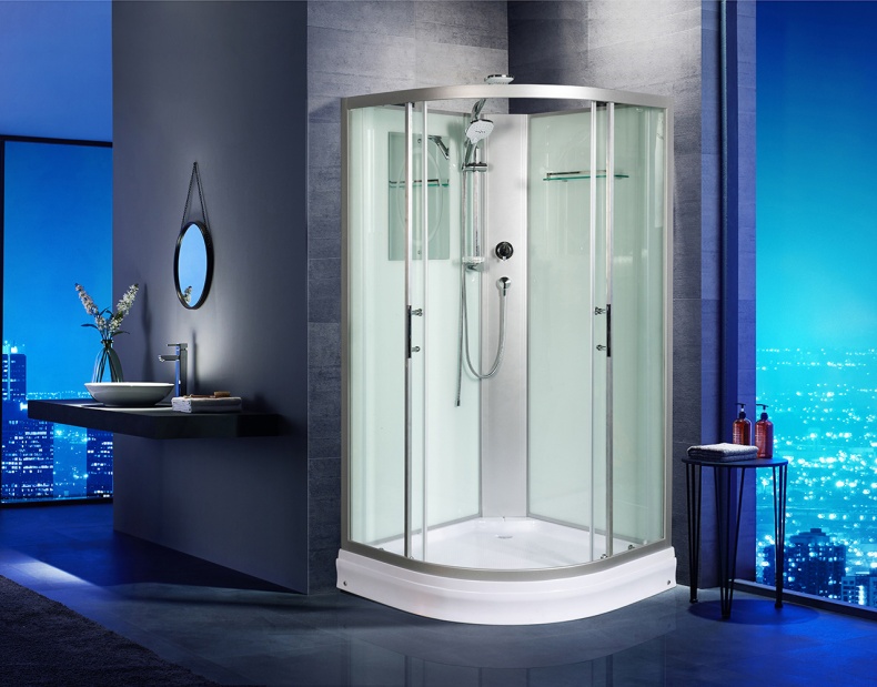 Душевая кабина Weltwasser WW500 Werra 901 90х90 хром  10000003223 - 1