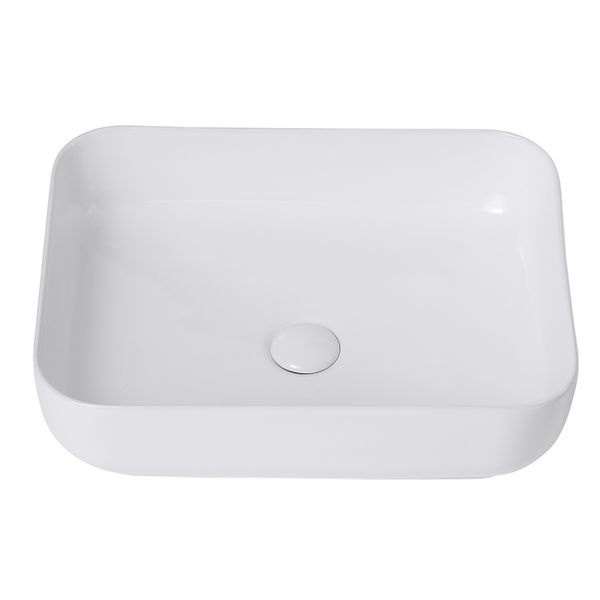 Раковина накладая ABBER Rechteck 50 белая  AC2202 - 2