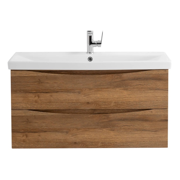 Тумба с раковиной BelBagno Marino-Cer 80 светлое дерево - 0