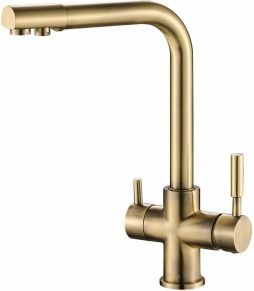 Смеситель Steel Hammer SH 552 BRONZE для кухонной мойки - 0