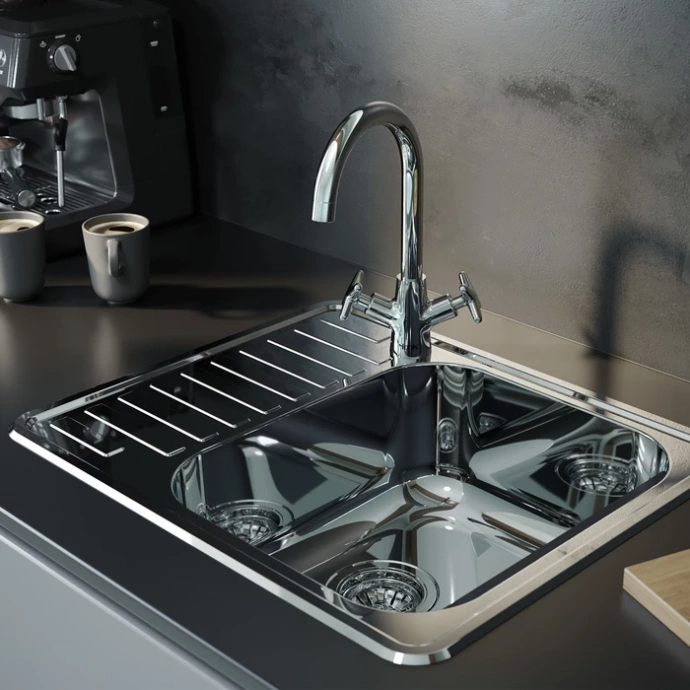 Смеситель Iddis Acros ACRSB00i05 для кухонной мойки, хром - 1