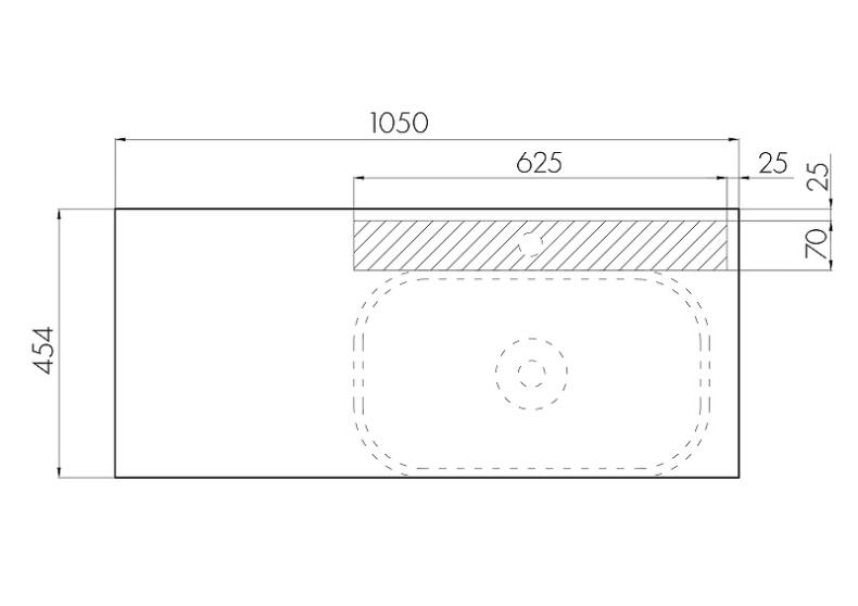 Тумба под раковину Aquaton Терра 105 светлое дерево-серый 1A246901TEKA0 - 15