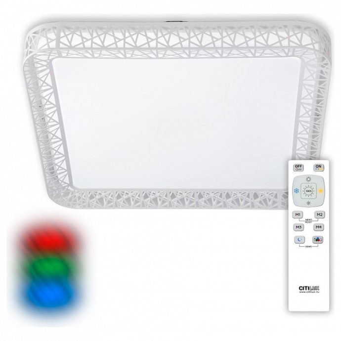 Потолочный светодиодный светильник Citilux Герцог CL722080RC - 0