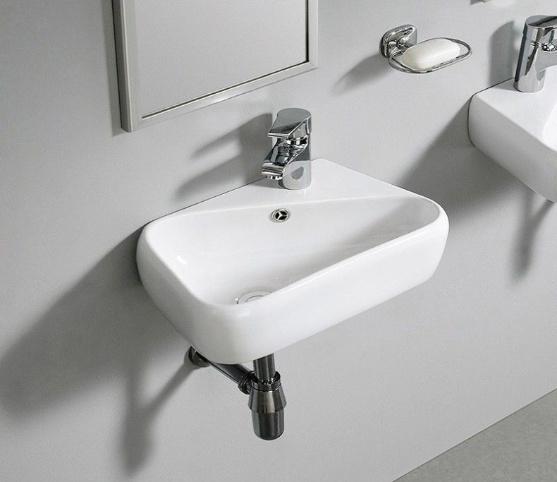 Раковина подвесная Ceramalux N 45 белый  9275L - 3