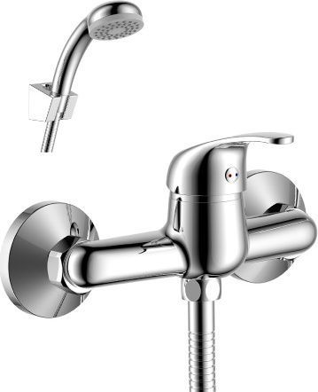 Смеситель для душа Rossinka  хром  Y40-41 - 0