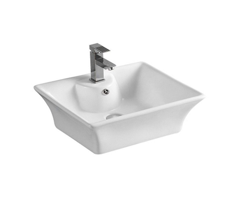 Раковина накладная Ceramalux N 49 белый  9108 - 5