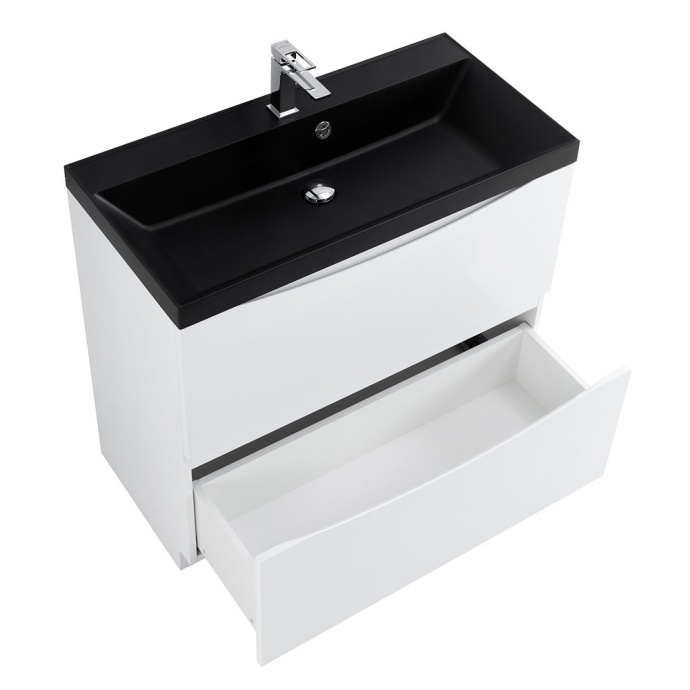 Тумба с раковиной BelBagno Marino 90 белый - 7