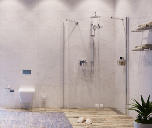 Душевой уголок Wasserkraft Aller White 10H07RW 120x90 см 10H07RWHITE - 1