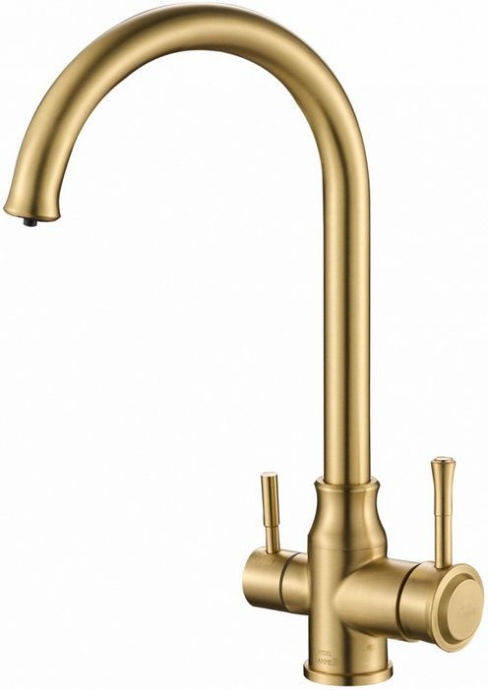 Смеситель Steel Hammer SH 763 BRONZE для кухонной мойки - 0