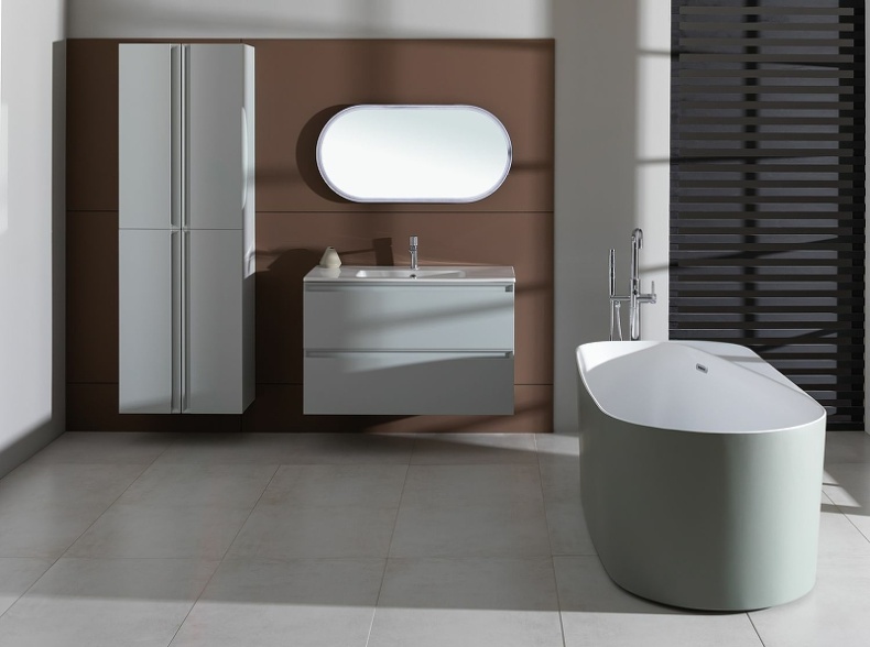 Тумба под раковину Allen Brau Eclipse 100 светло - зеленый матовый 1.E1003.PWM - 8