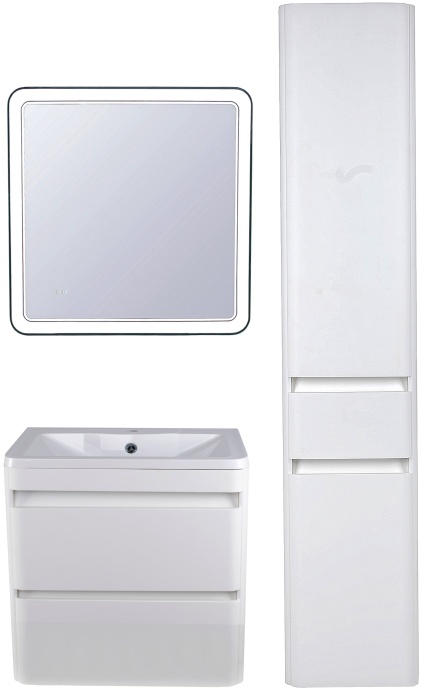 Тумба для комплекта Style Line Атлантика 60 Люкс Plus, подвесная, антискрейч СС-00002206 - 1