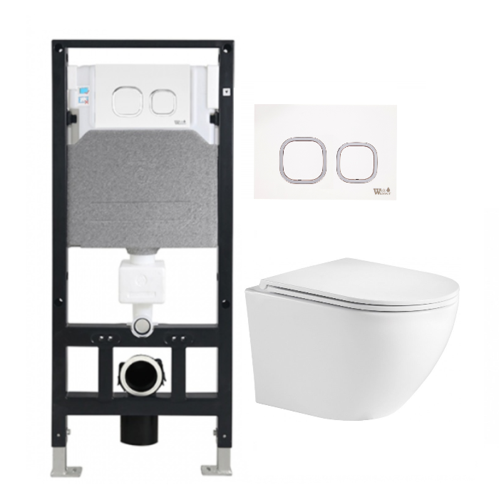 Комплект Weltwasser AMBERG 506 + MERZBACH 004 MT-WT + AMBERG RD-WT  10000006826 - 0