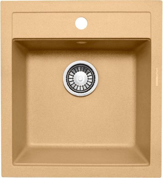 Мойка кухонная Lava Q1 светлый беж Q1.DUN - 0