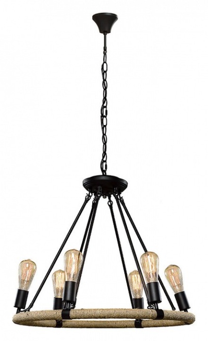 Подвесная люстра Loft IT Rope Filament Loft1861/6 - 1