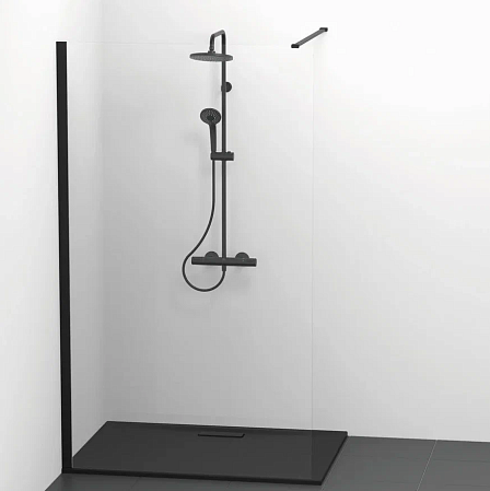 Кронштейн для душевого ограждения Ideal Standard Connect черный  K9380V3 - 1