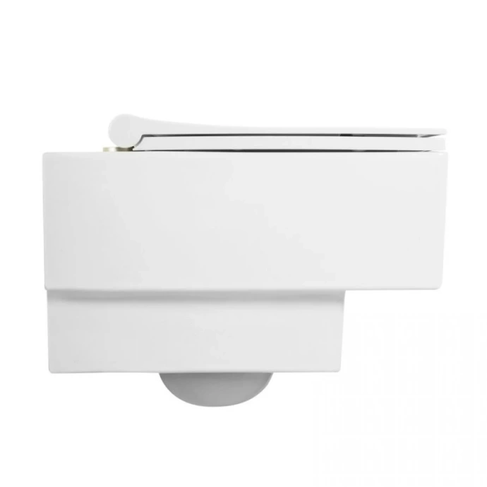 Чаша для унитаза подвесного Cezares Cadro белый  CZR-4823-CHR - 2