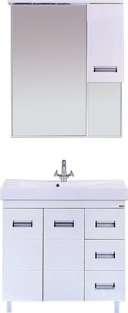 Тумба с раковиной Misty Селена 75 - 2