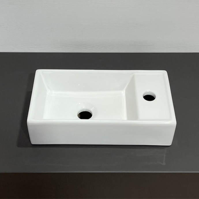 Тумба с раковиной Comforty Асти 40 белый глянец 00-00012835 - 2