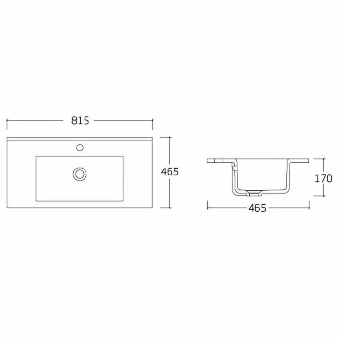 Комплект мебели Vincea Gio 80 светлое дерево - 4