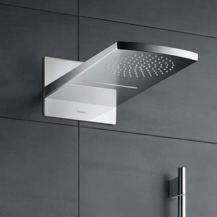 Верхний душ Hansgrohe Raindance Rainfall 180 AIR 2jet 28433400 - 1