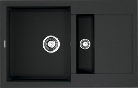 Мойка кухонная Omoikiri Sakaime 78-2-BL черная 4993114 - 0