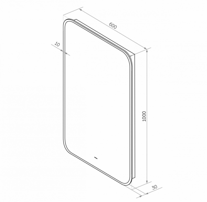 Зеркало с подсветкой 