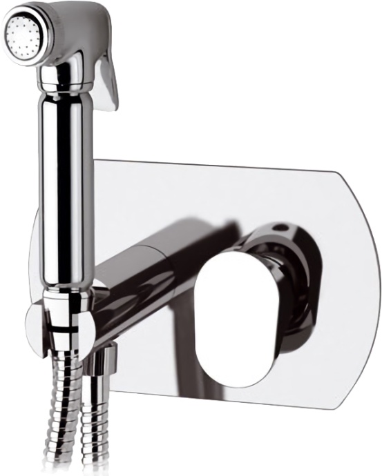 Гигиенический душ Remer Class Line L60 со смесителем, С ВНУТРЕННЕЙ ЧАСТЬЮ - 0