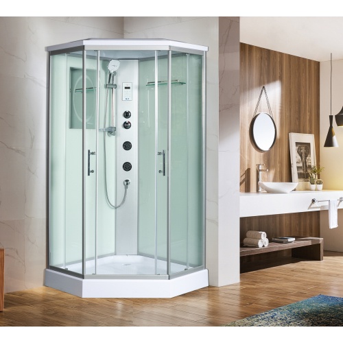 Душевая кабина Weltwasser WW500 Nesse 1004 100х100 хром  10000003285 - 0