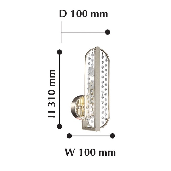 Бра Favourite La Salute 2308-1W - 1