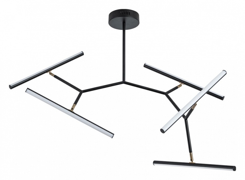 Люстра на штанге Arte Lamp Zulu A2170PL-49BK - 0