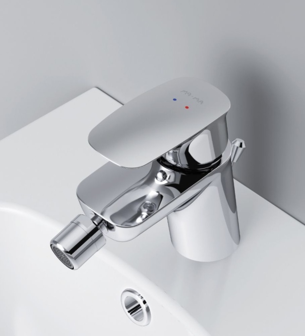 Смеситель AM.PM Spirit V2.1 F71A83100 для биде, с донным клапаном - 2