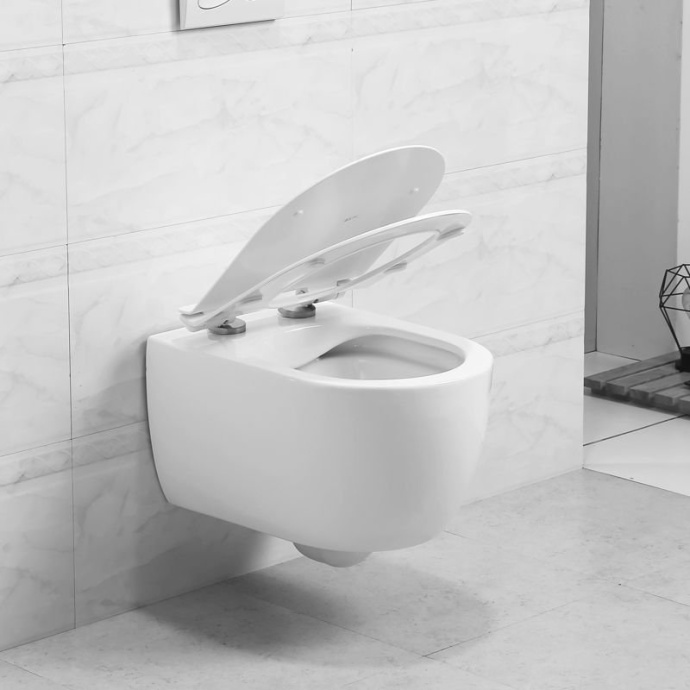 Унитаз подвесной Art&Max Bologna AM211CHR безободковый - 2