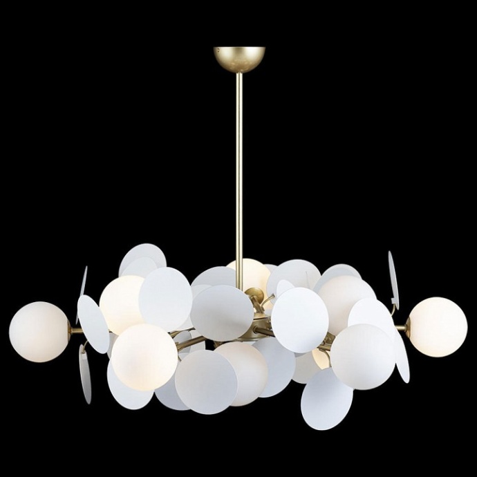 Люстра на штанге Loft it Matisse 10008/12 white - 1