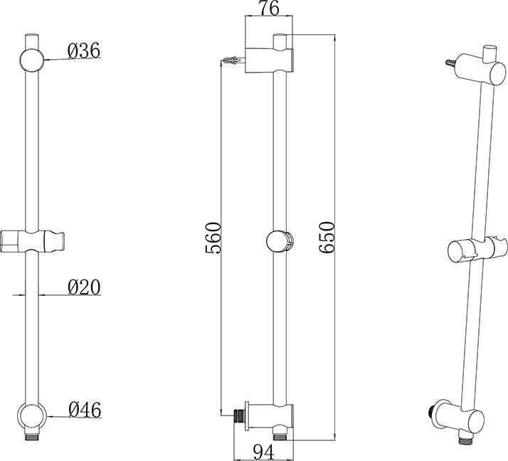 Душевой гарнитур Ravak   X07P342 - 1