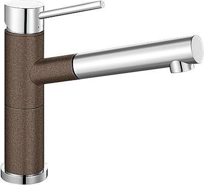 Смеситель для кухонной мойки Blanco Alta коричневый, хром  515334 - 0