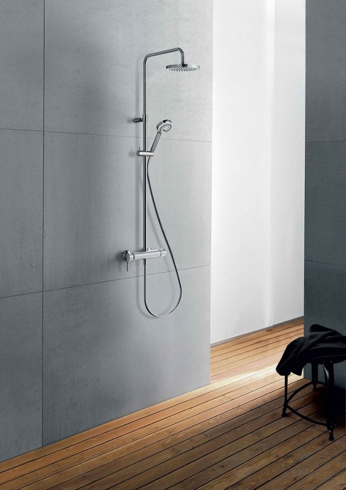 Душевая стойка Kludi Logo dual shower system 6808505-00 - 1