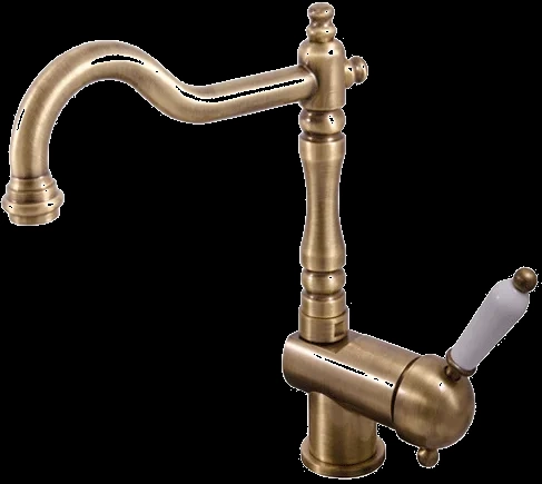 Смеситель для кухни Rav Slezak Labe бронза L508.5/8SM - 0