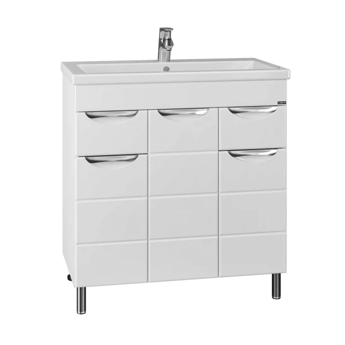 Тумба для комплекта СанТа Родос 80 белый 206015 - 0