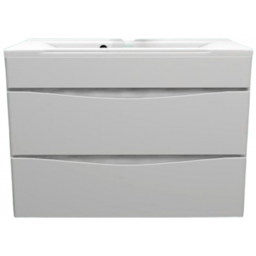 Тумба под раковину подвесная Stella Polar Белинда 60 белая SP-00000509 - 0