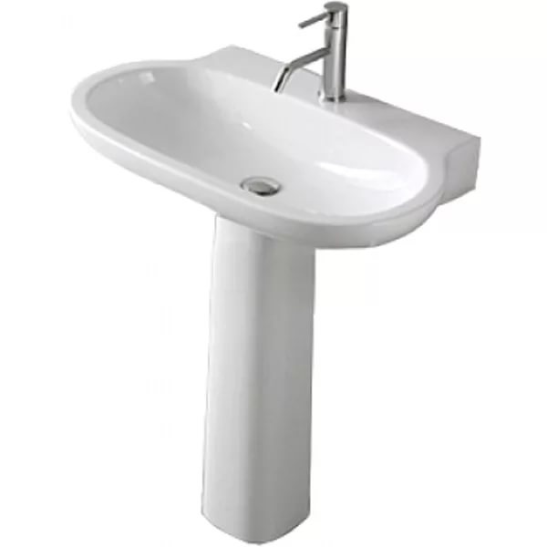 Пьедестал для раковины BelBagno Bingo белый BB548P - 1