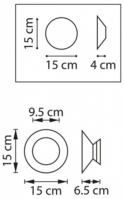 Накладной светильник Lightstar Celesta 809103 - 5