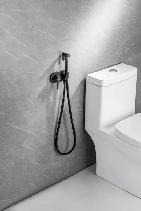 Гигиенический душ Allen Brau Priority черный матовый 5.31005-31 - 3