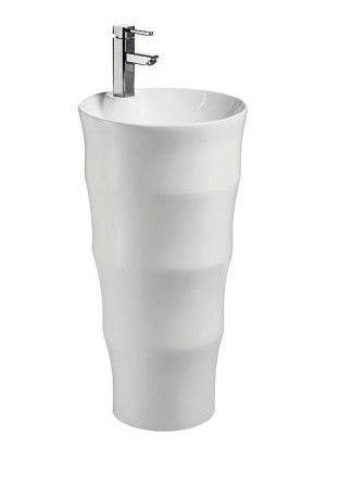 Раковина напольная CeramaLux N 42 см белый  G-308 - 0