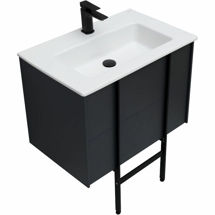 Тумба под раковину Allen Brau Reality 70 черный матовый 1.32004.AM - 10