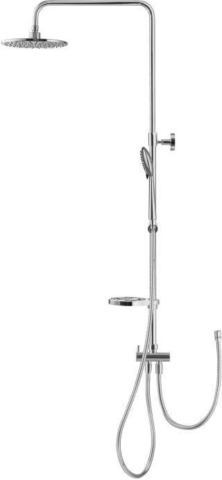 Душевая стойка Swedbe Calypso хром  5075 - 4